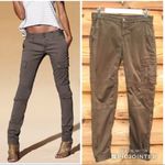 7 For All Mankind Brown Skinny Utility Pants Photo 1