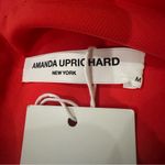 Amanda Uprichard Allora Red Bow Shoulder Mini Dress Medium NWT Cocktail Party Photo 4