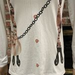 Urban Outfitters suspender printed long sleeve tee / XS / Excellent condition Photo 2