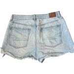 American Eagle ‎ Daisy Embroidered Mom Short Size 8 Photo 4