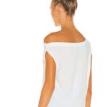 Norma Kamali X Revolve Drop Shoulder Top in White Photo 2