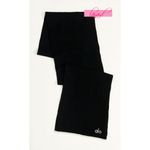 Alo Yoga Alo Cashmere Light Frosted Scarf Black Ivory Beige Colorblock Striped Wool Warm Photo 4