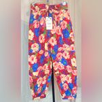 ZARA  Floral High Waist Cropped Pants XS Photo 7