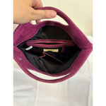 Nine West Women's Clutch Purse Purple Snakeskin One Size Photo 5