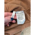 Reformation Brown Tencel Organic Cotton Long Sleeve Tee Neutral Casual Size XS Photo 5