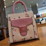 Coach  Mini Pepper Crossbody With Heart Petal Print Photo 1