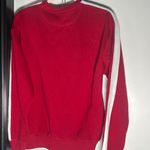 Victoria's Secret VS Pink Red Lacquer Fleece Crew Sweatshirt Photo 2