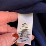 Talbots  Hibiscus Tropical Floral Print Midi Maxi Dress Blue Multicolored Size 4 Photo 8