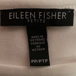 Eileen Fisher  T-Shirt Dress High Low Hem Short Sleeve‎ Stretch White Size Petite Photo 8