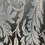 Max Mara  Pants 6 Womens Black Gray Leaf‎ Virgin Wool Silk Blend Straight Leg Photo 10