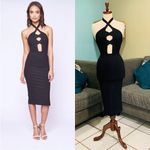 Madame X Black Women Open Back Black Luxury Night Out Dress Size XS MSRP $290 Photo 1