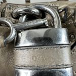 Chloé Authentic Chloe Paddington Mini Bag Beige Metallic Leather Vintage Photo 7