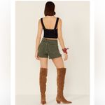 Free People NWT  Makai Cutoff Short in Olive Size 26 Photo 1
