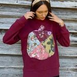 Amazon Handmade Quilt Pumpkin Fall Sweatshirt Halloween Art to Wear Sewn Creator Maker Photo 0