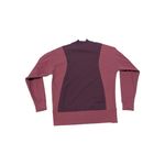 Athleta  Colorblock Mock Neck Pullover Sweatshirt Womens Small Activewear Workout Photo 2