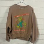 Urban Outfitters  Sweatshirt 
Brown Think Green Frogs Earth Day size Small Photo 1
