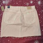 Lucky Brand jean mini skirt pink and yellow size 14/32 Photo 6