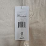 Thakoon Classic Cropped Jean Denim Ecru Cream Neutral Solid Casual Staple Cute Silver Size 2 Photo 7