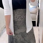 None White knit cardigan new with tags size medium Photo 0