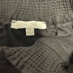 Love Tree NEW / Boutique Black Linen Casual Shorts Photo 4