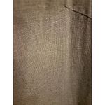 D.P.S. New York Women's Sleeveless Linen Cotton Blend Midi Dress‎ Brown Size L Photo 2