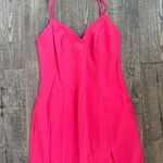 Urban Outfitters Eldridge Notched Mini Dress- Rose Pink Photo 1