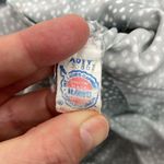 Vintage The Wilroy Traveller Polka Dot A line Dress with Belt size Small Gray Photo 11