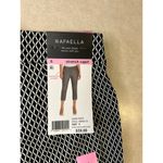 Rafaella Ladies Stretch Fabric Pull-On Capri Pants Black/White Size 6 Photo 2