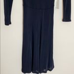 Babaton  Aritzia Colby navy long sleeve dress XXS Photo 5