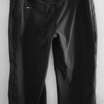 Lululemon Dharana Wide Leg Roll Waist Crop Pants Black Photo 3