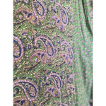 Great Northwest Clothing Company Great Northwest Indigo Maxi Skirt Boho Tiered Vintage Paisley India Summer Event Photo 3