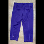 Victoria's Secret  VSX Sport Athletic Capris leggings‎ purple S Photo 2