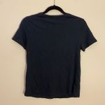 Antonio Melani Navy Blue Short Sleeve 100% Cotton Tee Basic Women's size Small Photo 4