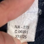 CHAPS Vintage Ralph Lauren Embroidered Long Sleeve Navy Blue Striped T-shirt Photo 10