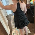 Cami NYC  Ruffle Silk Blend Black Mini Cocktail Dress Photo 1