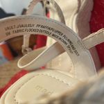 Madden Girl  Womens Beige 1-1/2" Platform Vault Toe Wedge Espadrille Shoes 9M Photo 5