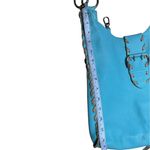 Carla Mancini leather bag Blue Photo 8