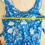 Doen 100% silk Amoretta Dress NEW Blue Size XL Photo 9