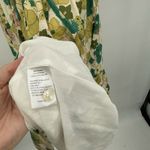 Trovata Birds Of Paradis Kristi Floral Dress Button Midi Bungalow Floral XS Boho Green Photo 9