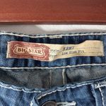Big star  26x26 Remy Low Rise Boot Leg Medium Wash Jeans Short Photo 11