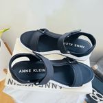 Anne Klein  Goldie Sport‎ Sneaker Sandal, Comfort Cushioned, Black, Size 11, NWT Photo 10