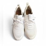 UGG  Women's Knit and Mesh Sneakers White Lace-Up Size 7.5 Photo 2