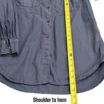 James Perse  Gray Ripstop Button Up Outdoors Camping Hiking Gorpcore Comfort M Photo 8