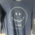 Lucky Brand x Coca-Cola Smiley Face Long Sleeve Shirt Womenโs Medium NWT Photo 4
