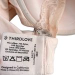 Thirdlove  24/7 Lace Back Detail T-Shirt Bra in Blush Photo 4