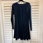 Old Navy ‎ Blue Velvet Dress Size Small Tall Photo 1