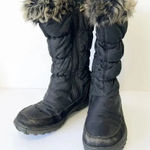 Spring Step  Womens Alpi-Tex Vanish Faux Fur Trim Black Snow‎ Boots Size 39 US 9 Photo 0