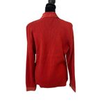 Cable & Gauge Mix Media Suede leather Jacket Womens Size XL Knit Long Sleeve Photo 1
