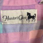 Vintage Hunter’s Glen Plaid Button Down Size 16 Pink Size M Photo 1