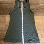 Athleta  Nitro Olive Green with Keyhole Back Women’s Athletic Workout Tank Top XS Photo 6